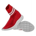 thumbnail image 2 of Joshua Sanders Ladies Red Sneakers Sock All Strass, Brand Size 35 ( US Size 5 ), 2 of 3