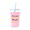 Blush, variant on Neoprene Iced Coffee Cup Cooler, Lower Your Expectations, Raise Your Iced Coffee, Gift and Party Favor Drinkware Ideas, Drink Accessory (White)