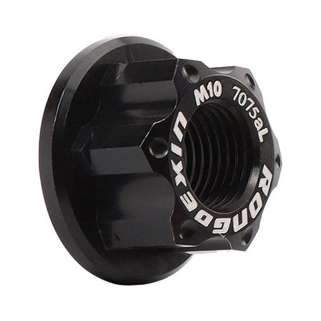 Bike M10 Hub Nut Flange Before Rear Wheel Lock Screw Aluminum Bolt for MTB
