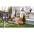thumbnail image 2 of Eveokoki Halloween Yard Sign Haunted House Decorations Yard Signs Decorative Garden Stakes Aluminum Outdoor Lawn Signs for Halloween Party Yard Lawn Garden Decorations, 2 of 5