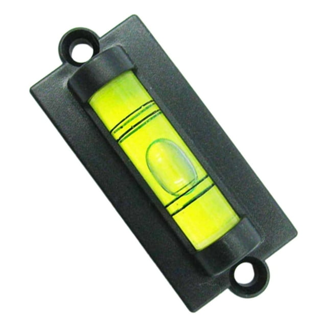 Nivel de burbuja Nivel de burbuja Instrumento de medición portátil con oreja montada Fácil de usar Embaldosado duradero Nivel estándar de RV resistent shamjiam Nivel burbuja