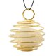 thumbnail image 1 of Beads Colgantes Joyería Piedra Piedra Preciosa Collar Espiral Jaula Redondo Cristal Bead Collares y Colgantes, 1 of 1