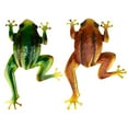 thumbnail image 3 of OUNONA Frog Garden Ornament Frogs Shape Wall Hanging Home Decoration Green 1Pack, 3 of 8