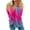 Multicolor 01, variant on Oversized Sweatshirt for Women Long Sleeve Crew Neck Gradient Color Sweatshirt Plush Winter Warm Loose Casual Pullover Tops Multicolor L