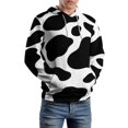 thumbnail image 5 of Animal Printing Cow Men's Women New Sweatshirt Hoodie Men's Plus Size Sweatshirt Hooded Sweatshirt 3d Printed Street Men's Cloth, 5 of 6