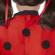 Miraculous Ladybug 4pc Jumpsuit Halloween Costume for Children, Girls' Size M (7/8), by Inspirit Designs