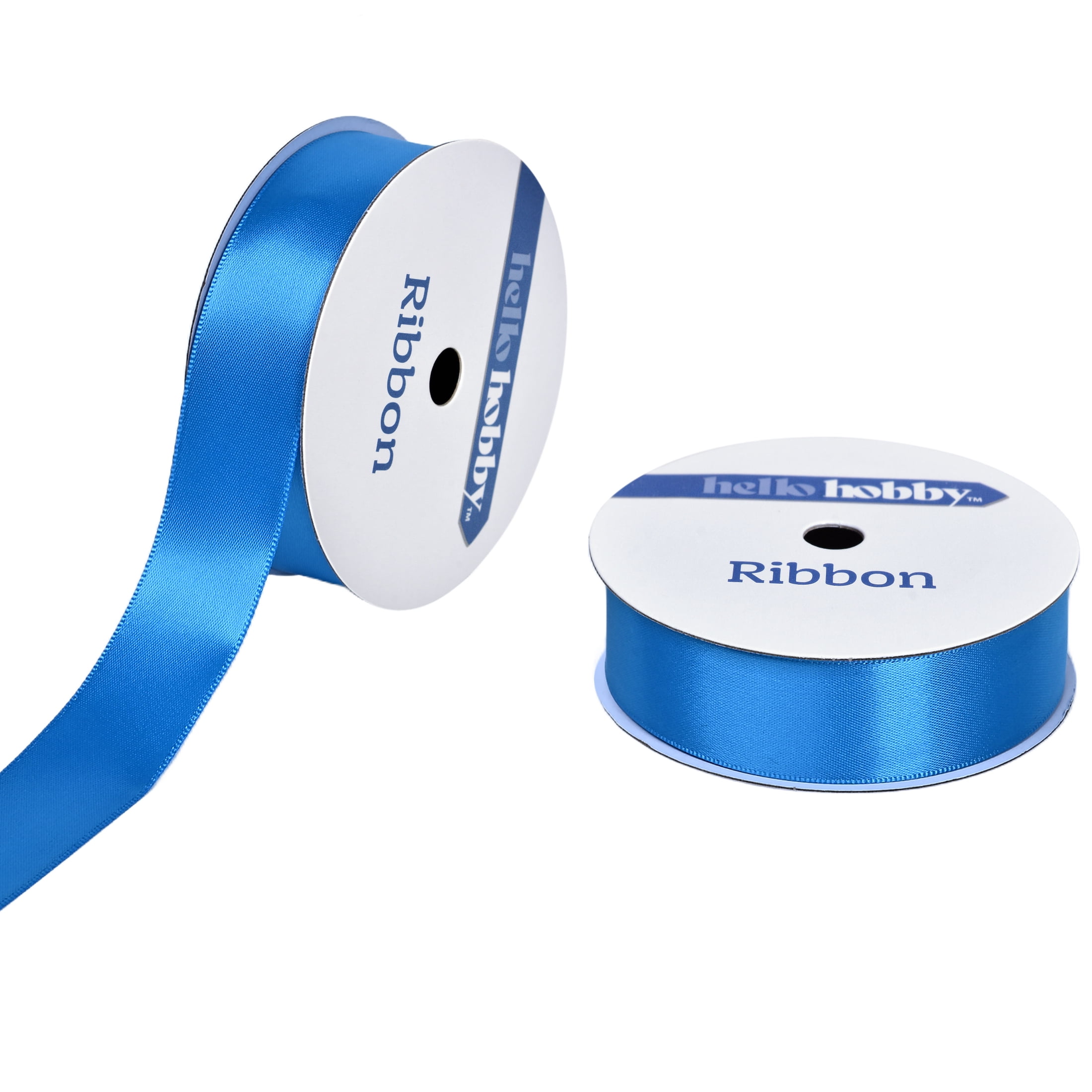 Hello Hobby 7/8" Lagoon Satin Ribbon, 6 Yards