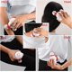 thumbnail image 3 of Masajeador de mano Mini masajeador corporal vibratorio portátil para mano, cabeza, cuello, espalda, piernas, brazos, liberación del dolor, funciona con pilas, fácil agarre con la mano ER, 3 of 5