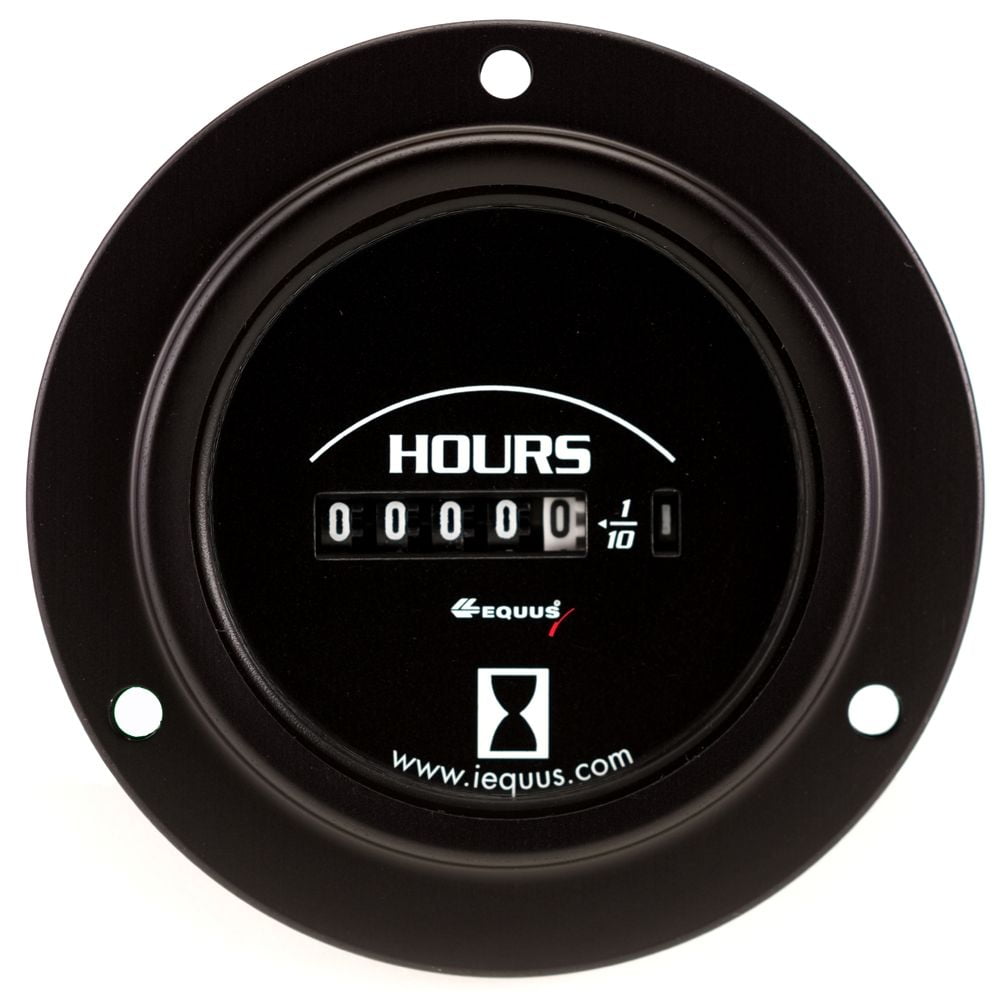 Equus Gauges 6210 Gauge Hour Meter 6000 Series 21/16 Inch; 10,000
