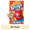 (24 pack) Kool-Aid Unsweetened Orange Powdered Soft Drink Mix, 0.15 oz Packet, Powders