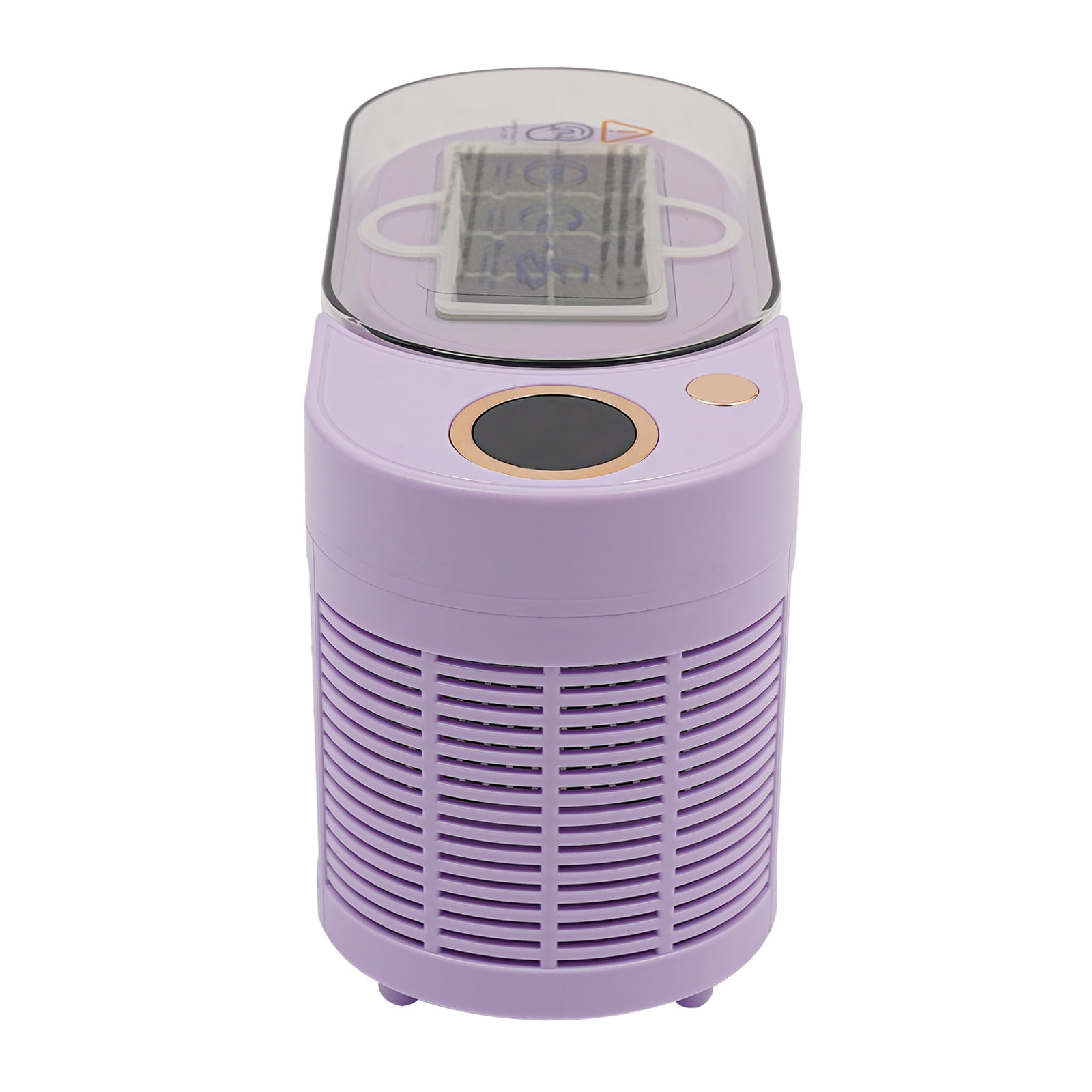 Miumaeov 8 Cubes Ice Maker Mini Countertop Ice Maker Portable Compact Ice Making Machine for Home/Car/Travel