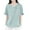 1_Green, variant on Cotton Linen Tops For Women, Cuff Embroidered T-Shirts Female Round Neck Short-Sleeved Clothingloose Comfy Lightweight Shirt Cute Funny Waist Top,1_White,Large