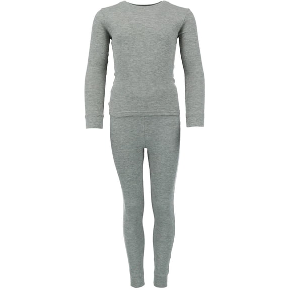 Only Boys Kid's Waffle Thermal Long Underwear 2-Piece Set