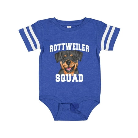 

Inktastic Dog Rottweiler Squad Gift Baby Boy or Baby Girl Bodysuit