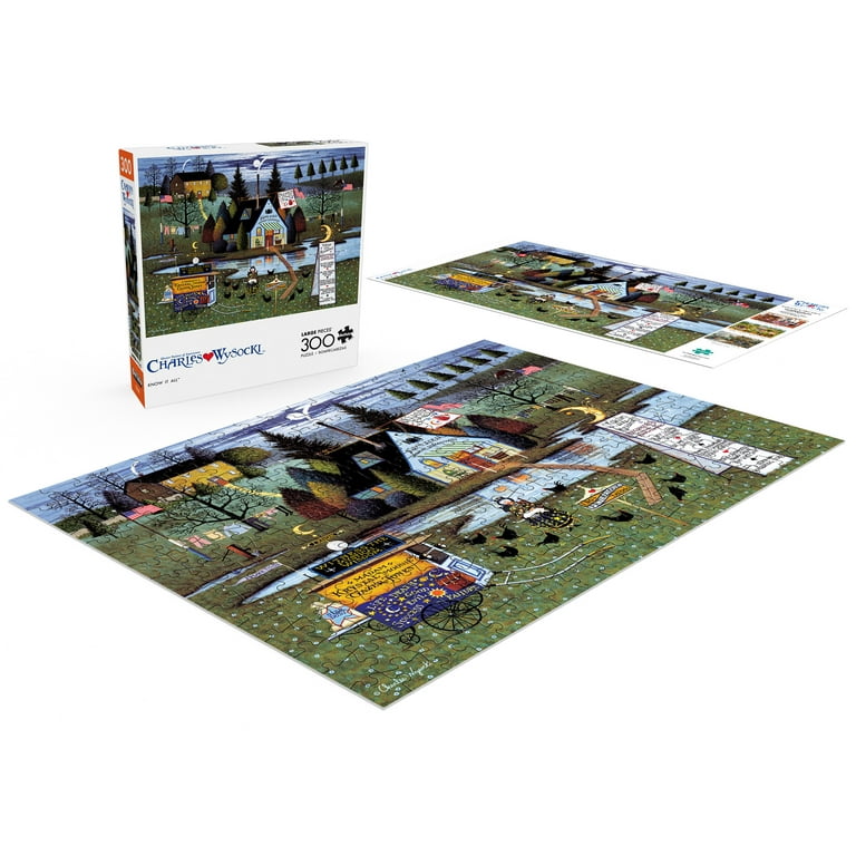 Buffalo Games Charles Wysocki Know It All 300-Piece