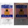 thumbnail image 2 of Caroline's Treasures BB3117CNL Patriotic English Bulldog Red Ceramic Night Light, 6x4x3", multicolor, 2 of 2