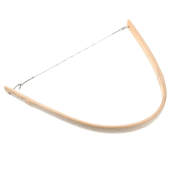 IBASETOY Khaki Bow Saw Hand Saw for Wood Cutting with Stable Ergonomic Handle Rust Resistant Outdoor Woodworking Tool