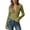 a-96Green25, variant on Womens Solid Color Deep V Neck Long Sleeve Top With Lace Trim Flared Sleeve Hem Slim Fit Casual Blouse For Evening Outings Date Nights] Stylish Top