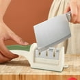 thumbnail image 4 of Knife Sharpener Handheld Sharpening Stone Portable 3/4 Stage Kitchen Accessories, 4 of 7