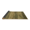 thumbnail image 2 of Ahgly Company Indoor Round Abstract Brown Contemporary Area Rugs, 5' Round, 2 of 4
