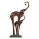 thumbnail image 2 of Tooarts Madre-hijo Elefante Escultura de elefante de latón Significado de la suerte Artesa Tomfeel Escultura de metal, 2 of 7