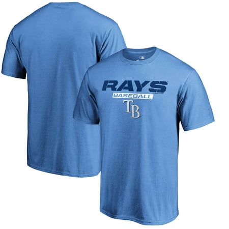 Tampa Bay Rays Fanatics Branded Just Like That T-Shirt - Light Blue