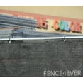 thumbnail image 3 of Fence4ever Black 8'x50' Fence Privacy Screen Windscreen Shade Cover Mesh Fabric Tarp, 3 of 7