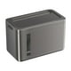thumbnail image 2 of Caja de Papel Higiénico de Pared Impermeable, Estante Adhesivo Sin Taladro, Ventana Visual, Portarrollos de Plástico Totalmente Envueltos, Blanco o Gris, 20x12x11.5cm, 2 of 6