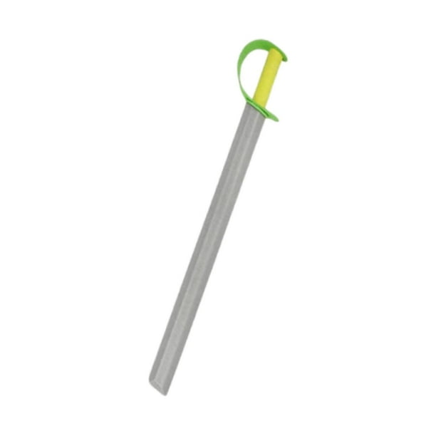 Espada de espuma de esgrima, juguete portátil, accesorio de ejercicio, espada de entrenamiento, espada de espuma para niños. verde