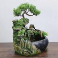thumbnail image 3 of EU Plug,Indoor Simulation Resin Rockery Waterscape Feng Shui Water Fountain Home Desktop Decoration Crafts, 3 of 5