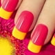 thumbnail image 5 of 50 piezas/set de pegatinas transparentes para decoración de uñas postizas, cobertura completa, calcomanías de manicura para decoración de uñas DIY n.º 9, 5 of 10