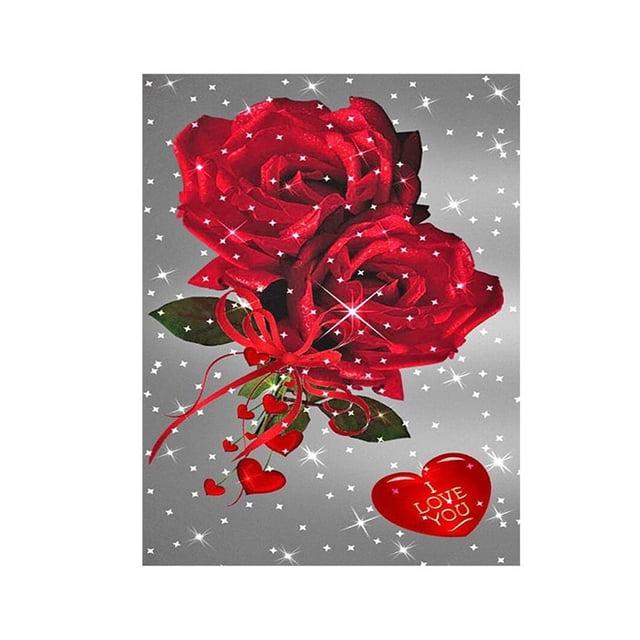 Bearachild Pintura de cristal DIY, costura Manual, dibujo decorativo de diamantes de imitación, bordado, decoración casera, regalo, artesanía de fiesta Artesanía Bearachild HA071402-00B