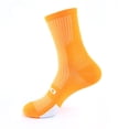 thumbnail image 6 of 5 Pairs Cycling Socks Men Sport Biking Socks Sweat Absorbent Breathable Compression Soccer Socks Men Road Bicycle Football Socks, 6 of 6