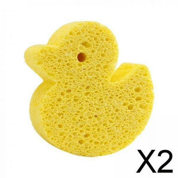 Paquete de 2-4 esponjas de baño bonitas, esponja de ducha para niños, depurador corporal para 2 piezas