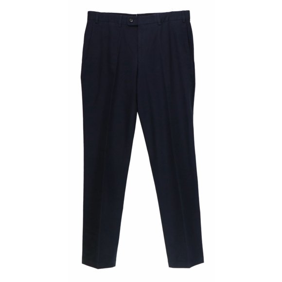 Hiltl Men's Navy Parma Contemporary Fit Dress Pants - 34