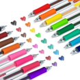thumbnail image 2 of Smart Color Art Gel Pens Set 16 Colors Medium Point Colored Pens Retractable Gel Ink Pens with Comfort Grip,Smooth Writing for Journal Notebook Planner in School Office Home, 2 of 2