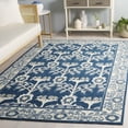 thumbnail image 2 of SAFAVIEH Earthly Treasures Siomha Oriental Area Rug, Navy/Ivory, 6' x 9', 2 of 11