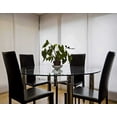 thumbnail image 4 of Fab Glass and Mirror 46 Inch Round 1/4 Inch Thick Flat Polished Tempered Glass Table Top, Clear, 4 of 5