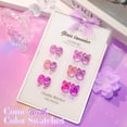 thumbnail image 3 of Set de esmaltes de uñas en gel Double Rhythm Cat Eye, 15 ml x 6 unidades, color morado, 3 of 9
