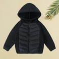 thumbnail image 2 of Otqutp Girls Lightweight Fleece Lined Puffer Jackets Zip up Hooded Down Coats Winter Warm Insulated Outerwear Windbreaker, 2 of 6