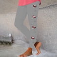 thumbnail image 3 of Iyufng Christmas Leggings for Women Plus,Fashion Casual Christmas Printed Yoga Leggings Graphic Tight Leggings High Waist, 3 of 5