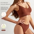 thumbnail image 6 of Everyday Bras for Women Gents Briefs Lace Garter Lingerie Set with Removable Choker Briefs for Man Underpants Male Lace Thigh Garter Set Men Underwear Size 34 Womens Pajamas Set Shorts Lace Beige XL, 6 of 8