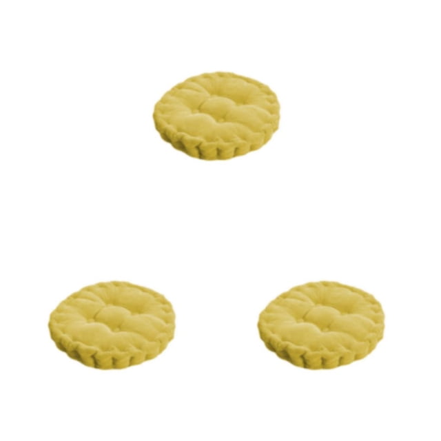 Toystoory Almohadillas redondas de pana para silla, cojín antideslizante para sillas de comedor, alfombrilla para dormir, alfombrilla para Type1 NO1