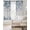 Navy Blue, variant on Teal Blue Leaves Blackout Curtains for Bedroom - 84 Inch Long Light Blocking 2 Panels Set, Summer Botanical Thermal Insulated Living Room Drapes Grommet Window Curtains 52"x84"
