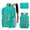 Green, variant on Lightweight Foldable Outdoor Backpack, Large Capacity, for Men Women, Water-Resistant, for Sports Travel Hiking, Portable