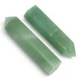 thumbnail image 5 of GKNET Natural Aventurine Crystal Obelisk Quartz Point Decoration Reiki Healing Stone-50~60mm, 5 of 8