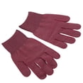 thumbnail image 4 of Conductive Fiber Gloves, Static Free Soft Skin Friendly Conductive Protective Gloves Compact  For Laboratory For Factory For Men Women Wine Red, 4 of 8