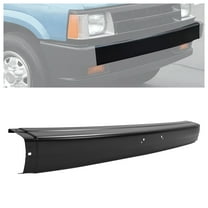 KOJEM Front Bumper For 1990-1993 Mazda B2200 2WD, Steel, Painted Black