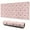 Pink Cartoon Unicorn-2, variant on Long Mouse Pads for Desk,Pink Cartoon Unicorn Rainbow Rocket Cloud Desk Mats on Top Of Desks, Desk Mouse Pad Extra Large with 3mm Non-Slip Base and Stitched Edge for Gaming,Work,Home 31.5"x11.8"