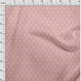 thumbnail image 4 of oneOone Cotton Cambric Pink Fabric Baroque Craft Projects Decor Fabric Printed By The Yard 56 Inch Wide, 4 of 4